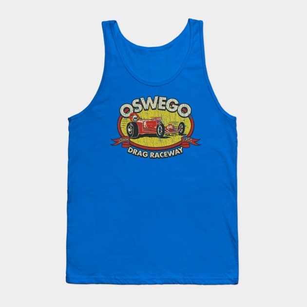 Oswego Drag Raceway 1955 Tank Top by JCD666